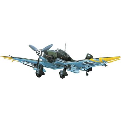 Modèle en plastique Luftwaffe Junkers Stuka Tank Buster de Hasegawa - Kit d'avion - Publicité Modèle en plastique Luftwaffe Junkers Stuka Tank Buster de Hasegawa - Kit d'avion - Publicité