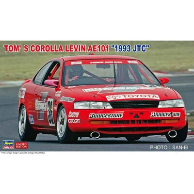 Hasegawa Corolla Levin AE101 1993 - Kit di Modello in Plastica Hasegawa Corolla Levin AE101 1993 - Kit di Modello in Plastica