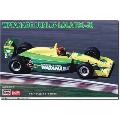 Modelo de plástico Watanabe Dunlop Lola Hasegawa - 20699 - 1/24 - Sin pintar Modelo de plástico Watanabe Dunlop Lola Hasegawa - 20699 - 1/24 - Sin pintar