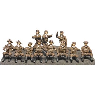 Hasegawa - 1/72 Japaniska marinen flygare set - Modellbyggsats Hasegawa - 1/72 Japaniska marinen flygare set - Modellbyggsats