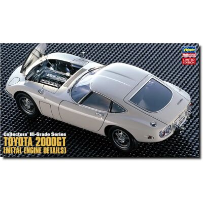 Hasegawa Toyota 2000GT Metal Engine Details - Model Car Hasegawa Toyota 2000GT Metal Engine Details - Model Car