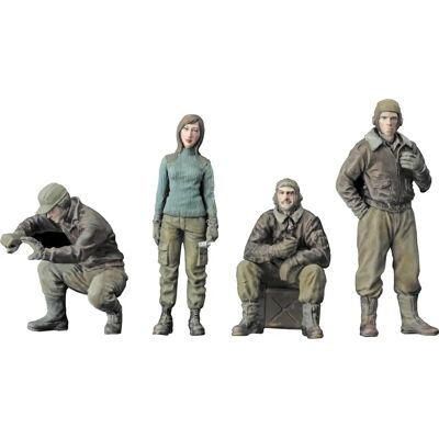 Hasegawa - Ma.K. TROUPES MERCENAIRES - 1:160 - Model kit Hasegawa - Ma.K. TROUPES MERCENAIRES - 1:160 - Model kit