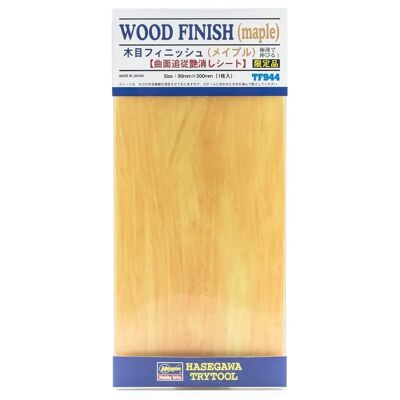 Foglio di Finitura Grana Legno Hasegawa - 200mm x 90mm - Superficie del Modello Foglio di Finitura Grana Legno Hasegawa - 200mm x 90mm - Superficie del Modello