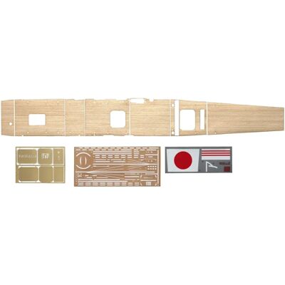 Hasegawa - Akagi - 1/350 - Deck in legno - Kit modello nave Hasegawa - Akagi - 1/350 - Deck in legno - Kit modello nave