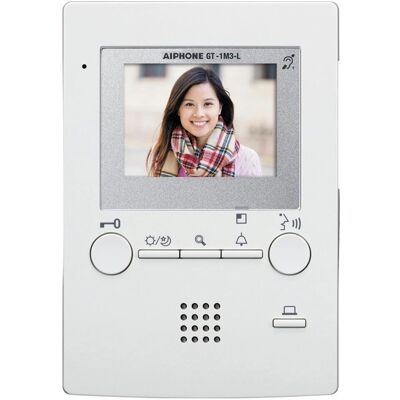 AIPHONE Moniteur Vidéo Interphone - 3,5 pouces, Boucle Magnétique, Fixation Murale - Publicité AIPHONE Moniteur Vidéo Interphone - 3,5 pouces, Boucle Magnétique, Fixation Murale - Publicité