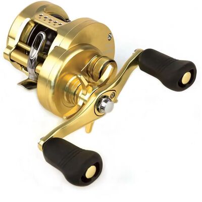 Shimano Calcutta Conquest 201A - Moulinet Baitcasting Robuste - Publicité Shimano Calcutta Conquest 201A - Moulinet Baitcasting Robuste - Publicité