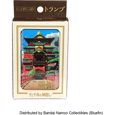 Jeu de Cartes Studio Ghibli Chihiro - Publicité Jeu de Cartes Studio Ghibli Chihiro - Publicité