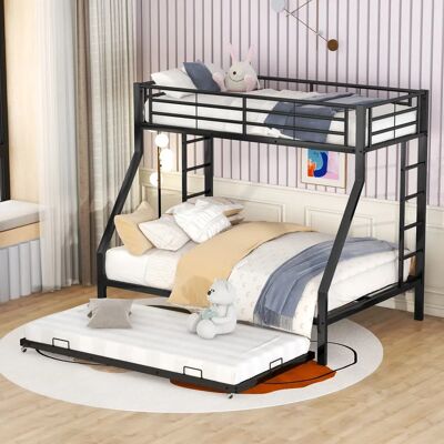 WISHDOR - Letto a castello in metallo - 90/140x200 cm WISHDOR - Letto a castello in metallo - 90/140x200 cm