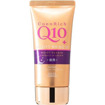 Kose Coenzyme Q10 Crème de Nuit pour Mains - Hydratant Anti-Âge - Publicité Kose Coenzyme Q10 Crème de Nuit pour Mains - Hydratant Anti-Âge - Publicité