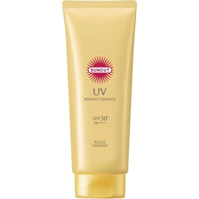 Kose Suncut UV Essence SPF50+ PA++++ 120g - Crème solaire - Publicité Kose Suncut UV Essence SPF50+ PA++++ 120g - Crème solaire - Publicité