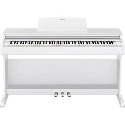 Cyfrowe pianino Casio AP-270WE - Akcja młotka, 88 klawiszy, Białe Cyfrowe pianino Casio AP-270WE - Akcja młotka, 88 klawiszy, Białe