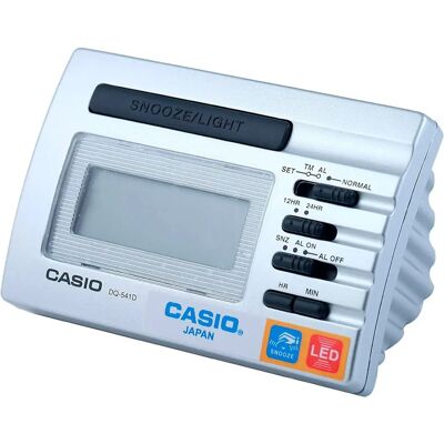 Réveil Numérique Casio DQ-541D-8 - Alarme, Lumière, 12/24h - Publicité Réveil Numérique Casio DQ-541D-8 - Alarme, Lumière, 12/24h - Publicité