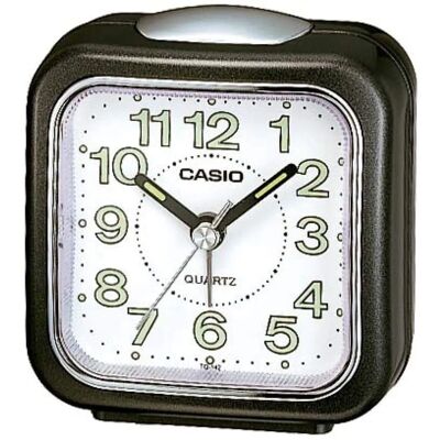 Casio TQ-142-1EF Wecker - Quarz, Spritzwasserschutz, Schwarz Casio TQ-142-1EF Wecker - Quarz, Spritzwasserschutz, Schwarz
