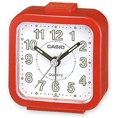 Réveil Casio TQ-141-4E - Rouge - Design Rétro - Publicité Réveil Casio TQ-141-4E - Rouge - Design Rétro - Publicité