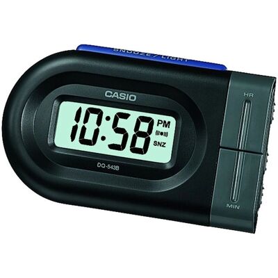 Casio DQ-543-1E Alarm Clock - Quartz - Black - Alarm Clock Casio DQ-543-1E Alarm Clock - Quartz - Black - Alarm Clock