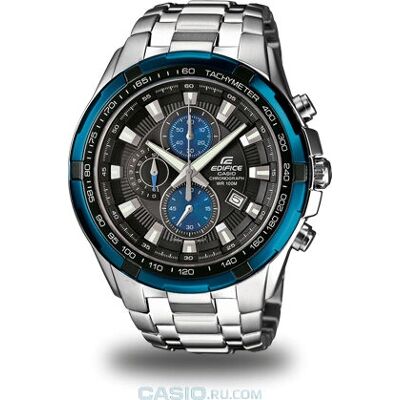 Casio EF-539D-1A2VEF - Męski zegarek z kwarcem ze stali nierdzewnej Casio EF-539D-1A2VEF - Męski zegarek z kwarcem ze stali nierdzewnej
