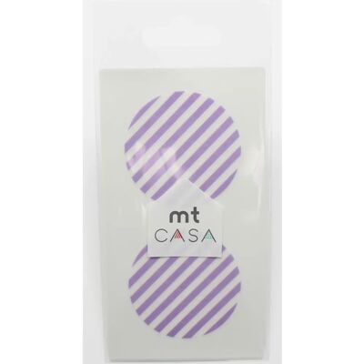 MT - CASA SEAL - lilas - strié - tape MT - CASA SEAL - lilas - strié - tape