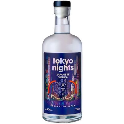 Tokyo Nights Japanse Yuzu Vodka - Vodka Tokyo Nights Japanse Yuzu Vodka - Vodka