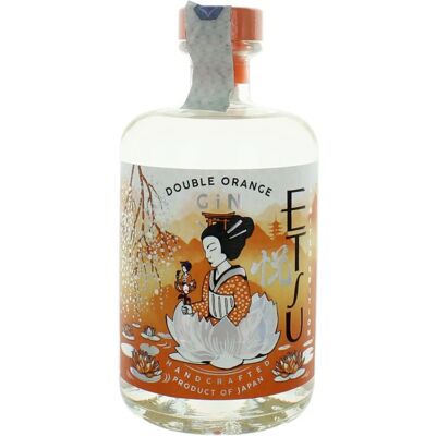 Etsu Gin Double Orange Édition Limitée - Gin - Publicité Etsu Gin Double Orange Édition Limitée - Gin - Publicité