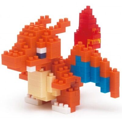 Nanoblock Charizard - Building Toy - NBPM-008 Nanoblock Charizard - Building Toy - NBPM-008