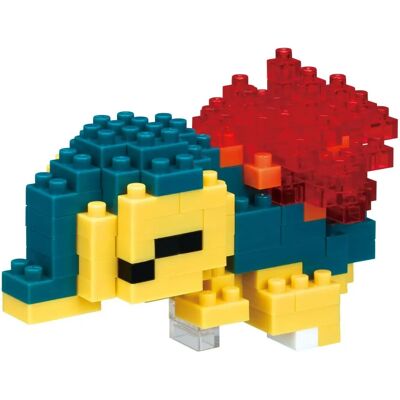 Nanoblock Cyndaquil - Building Toy - Pokémon Miniature Model Nanoblock Cyndaquil - Building Toy - Pokémon Miniature Model