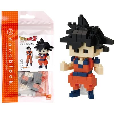 Bandai Nanoblock Goku - Giochi di Costruzione - NBDB-001 Bandai Nanoblock Goku - Giochi di Costruzione - NBDB-001