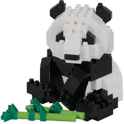 Nanoblock Panda Gigante Bandai - Gioco di Blocchi da Costruzione - 220 Pezzi Nanoblock Panda Gigante Bandai - Gioco di Blocchi da Costruzione - 220 Pezzi