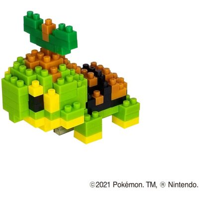 Nanoblock Turtwig Pokémon Kit de Construção - Kit de Construção Nanoblock Turtwig Pokémon Kit de Construção - Kit de Construção