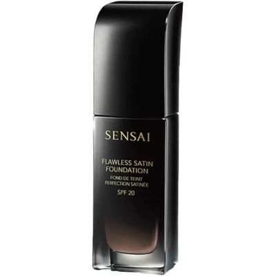 Sensai Satin Foundation SPF20 - 206 Brown Beige - Moisturizing & Shine Sensai Satin Foundation SPF20 - 206 Brown Beige - Moisturizing & Shine