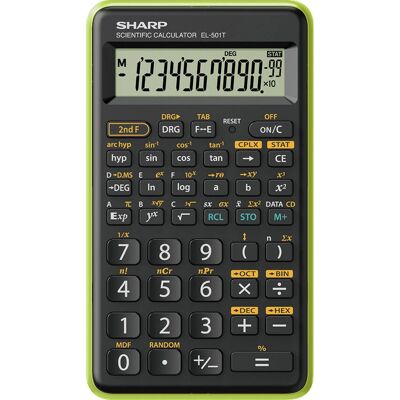 Calcolatrice Scientifica Sharp EL-501T a 12 cifre Calcolatrice Scientifica Sharp EL-501T a 12 cifre