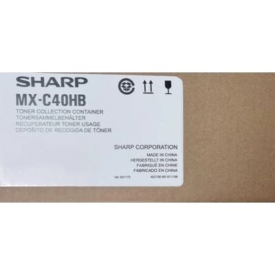 Sharp MX-C40HB Resttonerbehälter - Toner Collection Container Sharp MX-C40HB Resttonerbehälter - Toner Collection Container