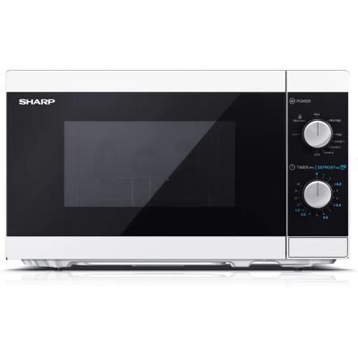 Sharp YC-MG01E-W - Fehér - Mikrohullámú sütő grilllel Sharp YC-MG01E-W - Fehér - Mikrohullámú sütő grilllel