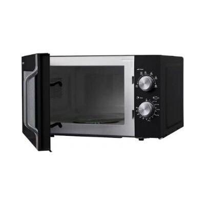 Sharp R-204BA - Noir, Argent - Micro-ondes - Publicité Sharp R-204BA - Noir, Argent - Micro-ondes - Publicité