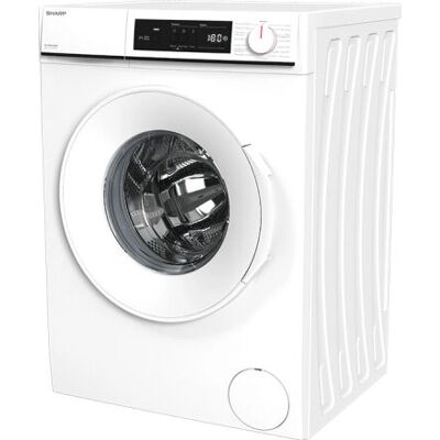 Sharp Lavatrice a Carica Frontale 8 Kg Classe D 1200 Giri Oblo' Grande Bianco Sharp Lavatrice a Carica Frontale 8 Kg Classe D 1200 Giri Oblo' Grande Bianco