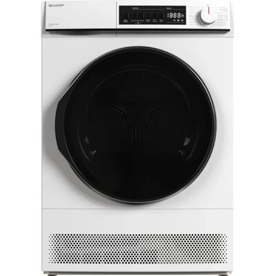 Sharp KD-NCB0S7GW9 10Kg Condenser Tumble Dryer - White - B Rated Sharp KD-NCB0S7GW9 10Kg Condenser Tumble Dryer - White - B Rated