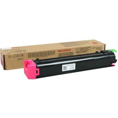 Toner Sharp DX-C38GTM - 10.000 páginas - Magenta - Original Toner Sharp DX-C38GTM - 10.000 páginas - Magenta - Original