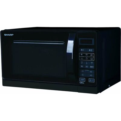Sharp R742BKW - Noir - Micro-ondes avec Gril - Publicité Sharp R742BKW - Noir - Micro-ondes avec Gril - Publicité