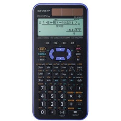 Calcolatrice scientifica Sharp EL-W506TBSL - Nero Calcolatrice scientifica Sharp EL-W506TBSL - Nero
