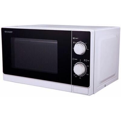 Sharp R-600WW Mikrowelle mit Grill 20L Kapazität 800W Sharp R-600WW Mikrowelle mit Grill 20L Kapazität 800W