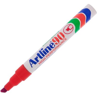 Artline 90 Permanent Markör - Röd 5mm Artline 90 Permanent Markör - Röd 5mm