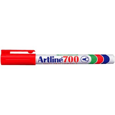Artline Roter Permanentmarker 0,7mm - Permanent Marker Artline Roter Permanentmarker 0,7mm - Permanent Marker