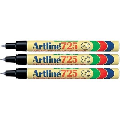Artline 725 Märkpenna - Fin Spets - Svart Artline 725 Märkpenna - Fin Spets - Svart