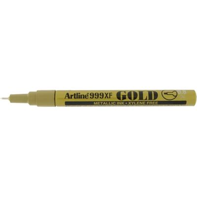 Marqueur peinture or Artline 999xf - Pointe ronde, 0,8mm, Corps métallique - Publicité Marqueur peinture or Artline 999xf - Pointe ronde, 0,8mm, Corps métallique - Publicité