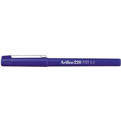 Artline 220 Blå Gelpenna - Artline 220 Fineliner 0,2mm, Blå Artline 220 Blå Gelpenna - Artline 220 Fineliner 0,2mm, Blå