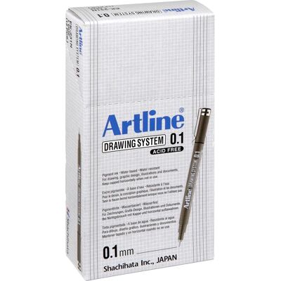 Artline EK231 Fineliner - Svart - Teknisk ritpenn Artline EK231 Fineliner - Svart - Teknisk ritpenn