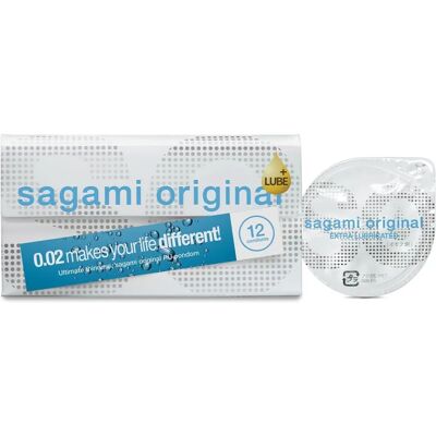 Sagami Original 0,02 Ultra Tenke Kondomy - 12/24/36 Balení Sagami Original 0,02 Ultra Tenke Kondomy - 12/24/36 Balení