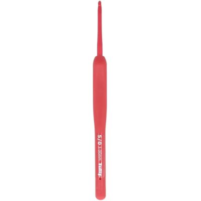 Gancho de Crochê Vermelho Ergonômico Tulip - 3mm Gancho de Crochê Vermelho Ergonômico Tulip - 3mm