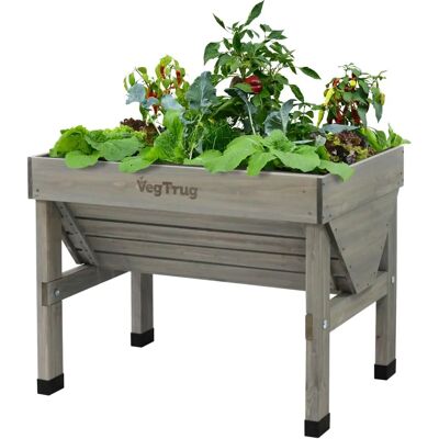 VegTrug Cedar Garden Planter - 80cm, FSC Certified VegTrug Cedar Garden Planter - 80cm, FSC Certified