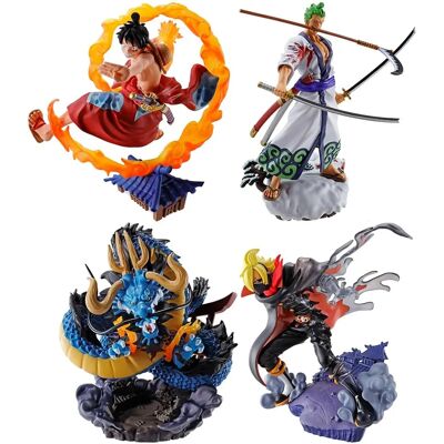 Megahouse One Piece Petitrama Logbox Wano Kuni Set - Figuren Megahouse One Piece Petitrama Logbox Wano Kuni Set - Figuren
