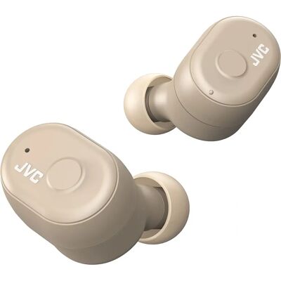JVC Taupe Écouteurs Sans Fils - Écouteurs - Publicité JVC Taupe Écouteurs Sans Fils - Écouteurs - Publicité